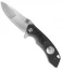 Olamic Cutlery Wayfarer Flipper Knife CF/Nickel (4" Satin) W606
