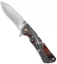 Klecker Knives Cordovan Lite Lockback Knife (2.875" Satin) NT-03A