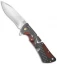 Klecker Knives Cordovan Lockback Knife (3.675" Satin) NT-03