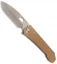 Medford 187DP Frame Lock Knife Coyote Brown G-10 (4.25" Vulcan) MKT