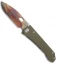 Medford 187DP Frame Lock Knife OD Green G-10 (4.25" Vulcan) MKT
