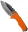 Medford Micro Praetorian G Knife Orange G-10 (2.8" Tumbled Oxide) MKT