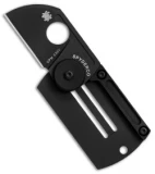 Spyderco Panchenko Dog Tag Folder Slip Joint Knife (1.22" Black) C188ALTIBBKP
