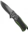 Burr Oak Knives Bull Pup Flipper Knife G-10/Carbon Fiber (3.5" San Mai)