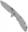 Hinderer Knives XM-18 3.0 Slicer Flipper Knife Gray G-10 (Stonewash)