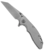 Hinderer Knives XM-18 3.0 Wharncliffe Flipper Knife Gray G-10 (Stonewash)