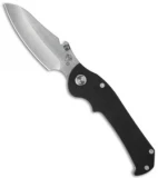 Medford TFF-3 Frame Lock Knife Black/Tumbled (4.25" Stonewash) MKT