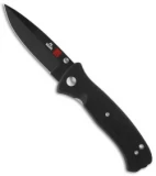 Al Mar Mini Sere 2000 Tactical Liner Lock Knife (3" Black) MS2KB