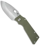 Medford TFF-1 Frame Lock Knife OD G-10/Flame (4" Stonewash) MKT