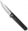 Boker Kwaiken Carbon Fiber Flipper Knife (3.5" Satin VG-10) 01BO298