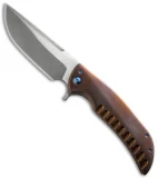 Ferrum Forge Custom NGFR Flipper Knife Contoured (4" Two-Tone)