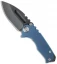 Medford Micro Praetorian T Knife Blue Titanium (2.875" D2 Black) MKT