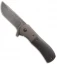 Doc Shiffer Custom Mini Recon Flipper Knife Carbon Fiber/Ti (3" Acid Wash)