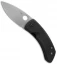 Deviant Blades Chinese Friction Folder Knife Black G-10 (3" Satin)