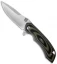 Olamic Cutlery Wayfarer Flipper Knife OD/Black G-10 (4" Satin) W475