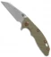 Rick Hinderer Custom XM-18 3.0 Wharncliffe Knife OD Green G-10 (Working)