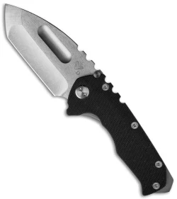 Medford Praetorian G/T Frame Lock Knife Black/Ano (3.75" Stonewash) MKT