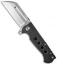 Andre de Villiers Mid-Tech Butcher Frame Lock Knife Bronze (3.75" Satin) AdV