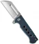 Andre de Villiers Mid-Tech Butcher Frame Lock Knife Green Fade (3.75" Satin) AdV