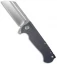 Andre de Villiers Mid-Tech Butcher Frame Lock Knife Plum (3.75" Satin) AdV