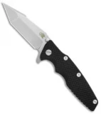 Hinderer Knives Eklipse Flipper Frame Lock Knife Black G-10 (3.5" Stonewash)