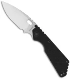 Strider SnG Frame Lock Knife Black G-10 (3.5" Stonewash)