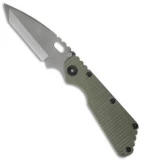 Strider Knives Duane Dwyer Custom SMF Knife Green G-10 (3.9" Bead Blast)