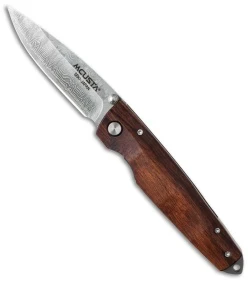 Mcusta Gentleman's Liner Lock Knife Indian Rosewood (2.75" Satin) MC-53DR