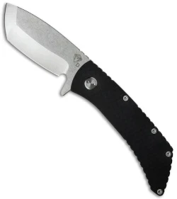 Medford TFF-2 Flipper Frame Lock Knife Black G-10 (4" Stonewash) MKT