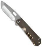 DSK Tactical Knives GF-1 Gentleman Folder Frame Lock Knife (4" Polished)