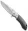 Olamic Cutlery Wayfarer Flipper Knife Silver LSCF (4" Satin) W414