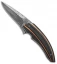Corrie Schoeman Panerai Flipper Knife Carbon Fiber/Cu (3.25" Damascus)