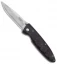 Mcusta Classic Wave Liner Lock Knife Black Micarta (3.4'" Damascus) MC-12D