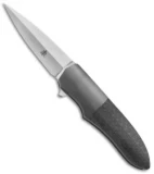 Jason Clark Small Hybrid Dagger Flipper Knife LSCF/Zr (2.875" Satin)