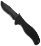 Emerson Vindicator BTS Folding Knife (3.75" Black Serr)