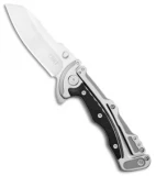 CRKT Graphite Glenn Klecker Liner Lock Knife (3.06" Satin) 5190