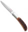 Al Mar Eagle Classic Talon Lockback Knife Honey Jigged Bone (4" Satin) 1005HJBT