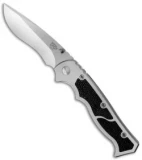 Walter Brend Marauder Clip Point Knife Titanium + Stingray Inserts (3.75" Satin)