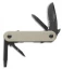 Emerson Multitasker EDC-2 Multi-Tool Liner Lock Knife Tan (2.625" Black Serr)
