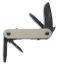 Emerson Multitasker EDC-2 Multi-Tool Liner Lock Knife Tan (2.625" Black)