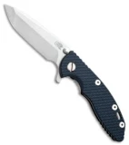 Hinderer Knives XM-18 3.0 Spanto Flipper Knife Black/Blue G-10 (Stonewash)