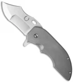 Red Horse Knife Works War Pig Frame Lock Knife Ti (3" Satin)