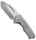 Medford Praetorian T Frame Lock Knife Tumbled Titanium (3.75" Stonewash) MKT