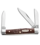 Case 081 Working Small Stockman Knife 2.625" Brown Synthetic (6333 SS)
