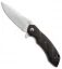 Olamic Cutlery Wayfarer Knife Silver Lightning Strike (4" Satin) W231