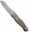 O'Hare Knives Rubicon Liner Lock Knife Camo G-10 (4" Stonewash)