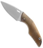 Mick Strider Custom SJ75 Framelock Knife Anodized Titanium (4" Plain) MSC