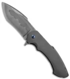 Rick Barrett Custom Fallout Flipper Knife (4.25" Hamon)