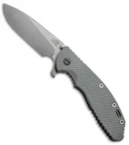 Hinderer Knives XM-24 Flipper Knife Gray (4" Stonewash)