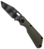 Strider Knives SnG Tanto 3/4 OD Green GG Gunner Grip Knife (3.5" Tiger Stripe)